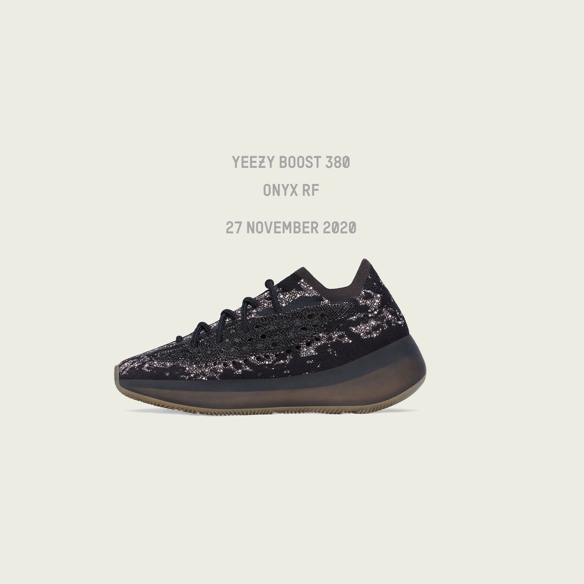 adidas YEEZY BOOST 380 "ONYX RF" "KANYE WEST" | mita ...