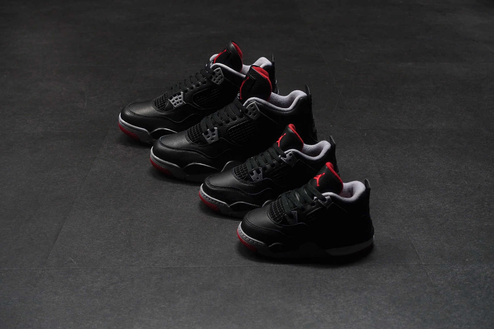 JORDAN BRAND AIR JORDAN 4 RETRO “BRED REIMAGINED” “MICHAEL JORDAN 