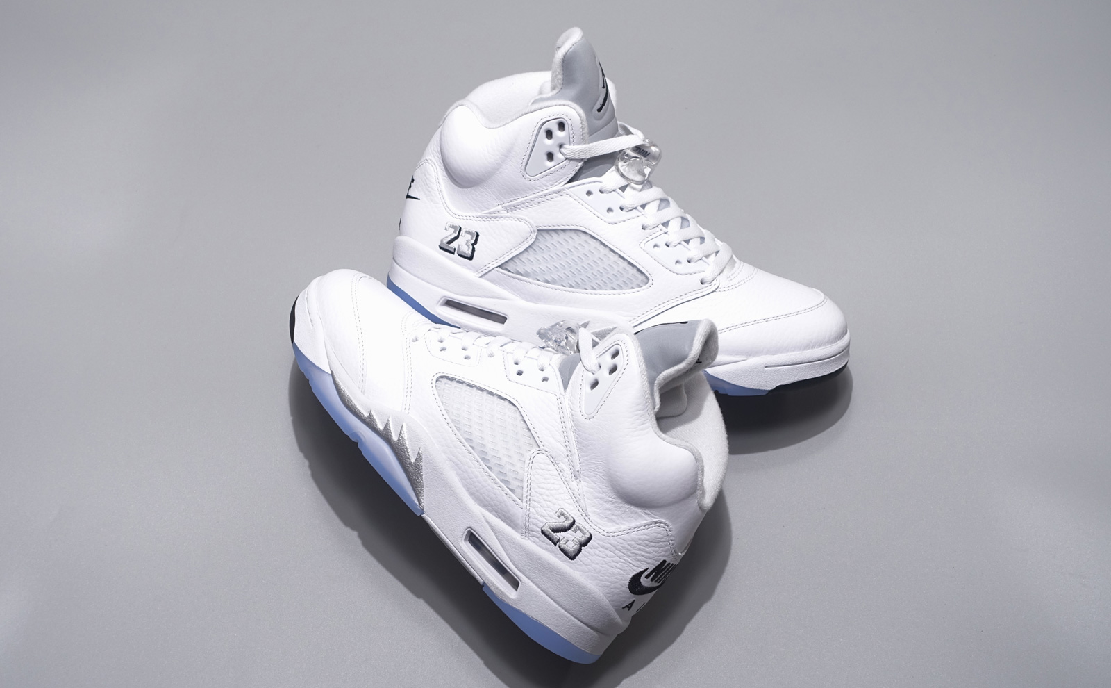 JORDAN BRAND AIR JORDAN 5 RETRO OG “WHITE METALLIC” “MICHAEL
