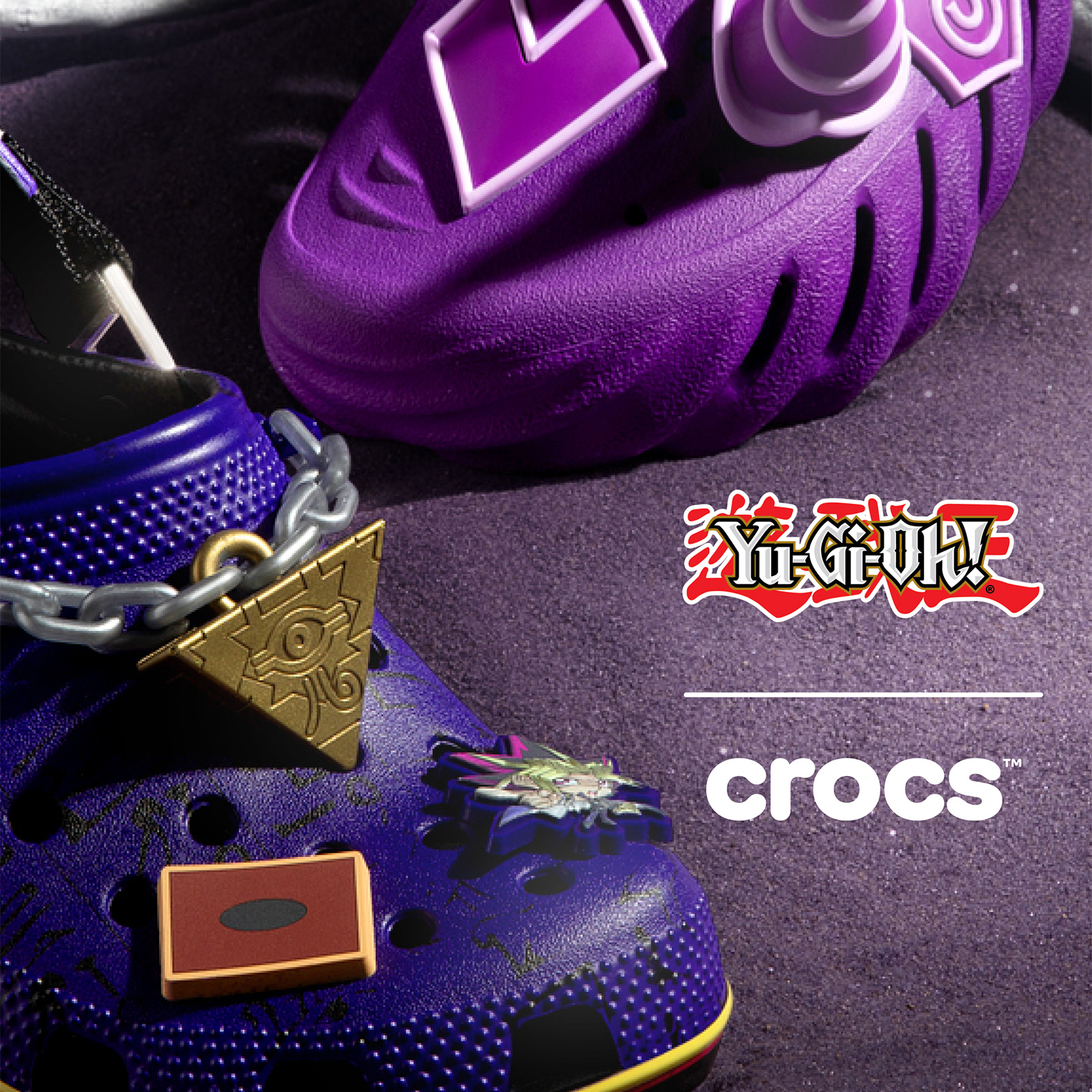 crocs YAMI YUGI CLASSIC CLOG / DARK MAGICIAN ECHO CLOG “Yu-Gi-Oh